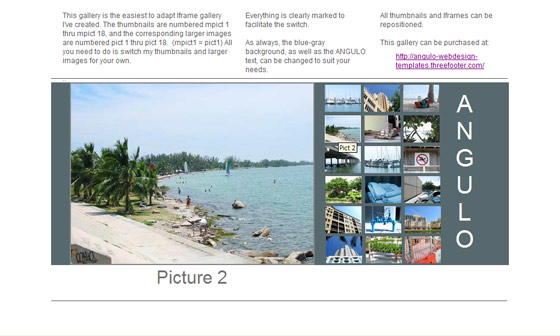 Easy Gallery Template